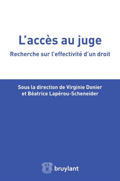 L’accès au juge
