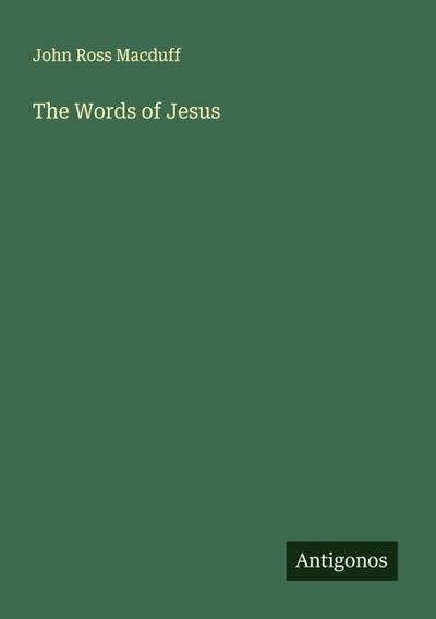 The Words of Jesus