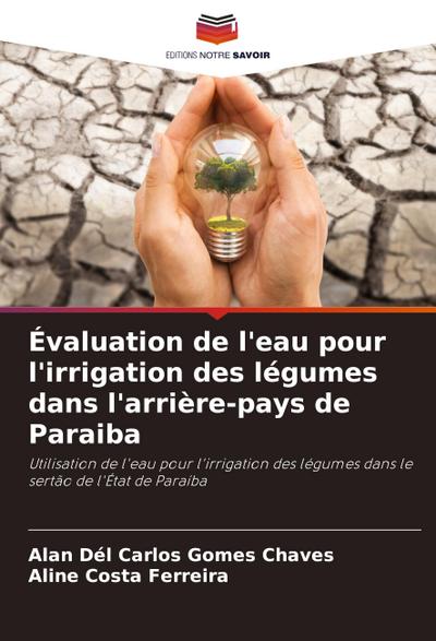 Évaluation de l’eau pour l’irrigation des légumes dans l’arrière-pays de Paraiba