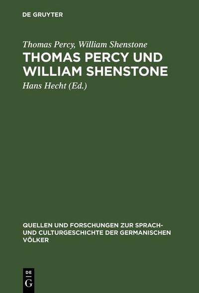 Thomas Percy und William Shenstone