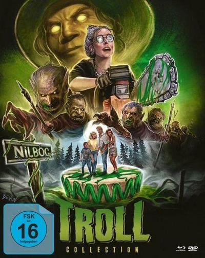 Troll 1+2 - Die ultimative Box, 2 Blu-rays + 1 DVD