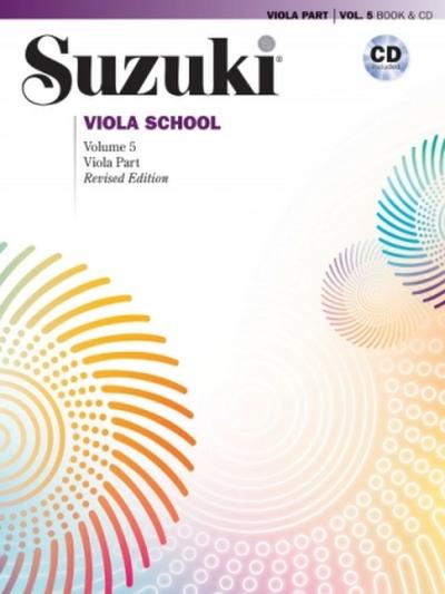 Suzuki Viola School Viola Part & CD, Volume 5 (Revised).Vol.5