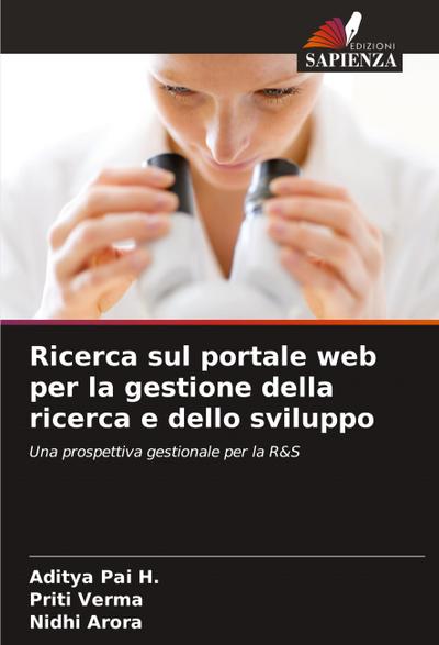 Ricerca sul portale web per la gestione della ricerca e dello sviluppo
