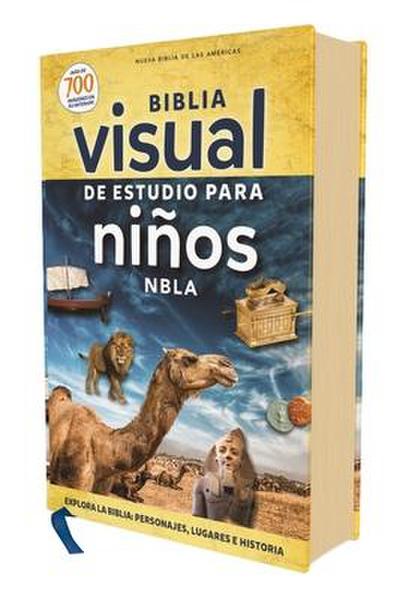 Nbla, Biblia Visual de Estudio Para Niños, Tapa Dura, Interior a Cuatro Colores, Comfort Print