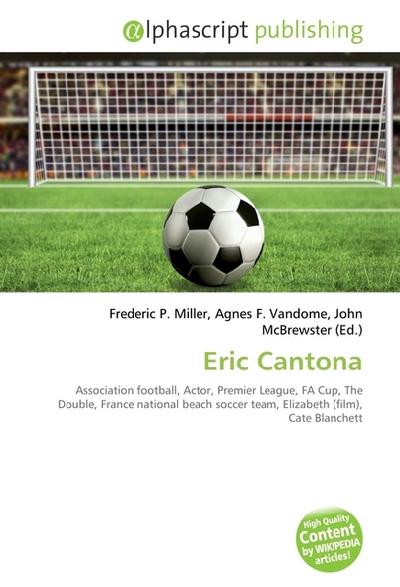 Eric Cantona - Frederic P. Miller