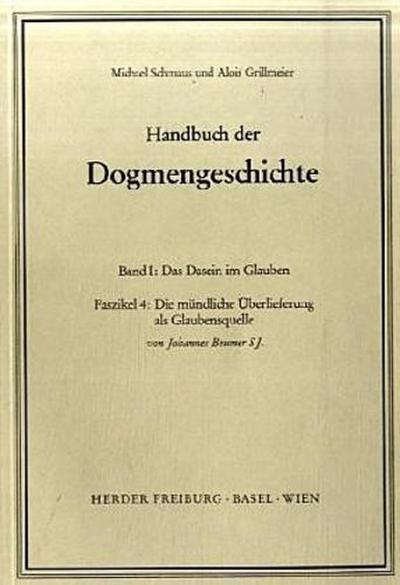 Das Dasein im Glauben.Faszikel.4