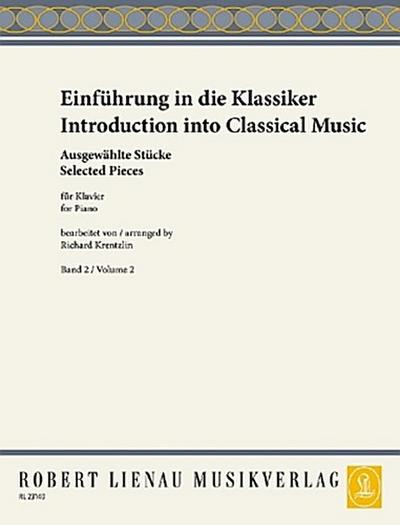 Einführung in die Klassiker für Klavier. Bd.2