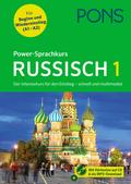 PONS Power-Sprachkurs Russisch für Anfänger: Der Intensivkurs mit Buch, CD und Online-Tests