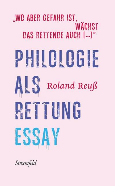 ’Wo aber Gefahr ist, wächst/Das Rettende auch (...)’