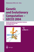 Genetic and Evolutionary Computation - GECCO 2004
