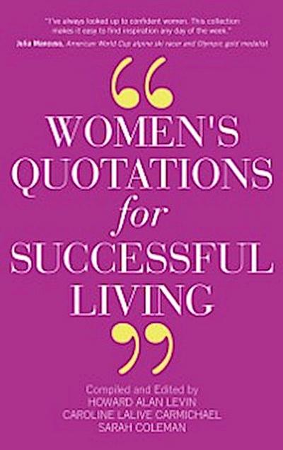 Women’s Quotations for Successful Living