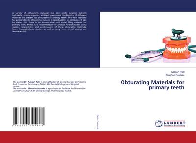Obturating Materials for primary teeth
