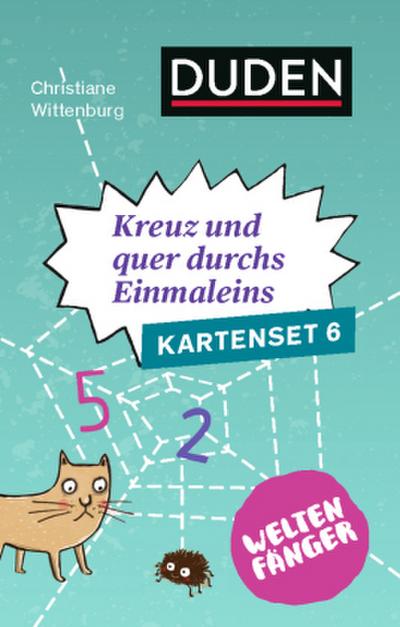 Kreuz und quer durch’s Einmaleins (Spiel-Zubehör). Kartenset.6