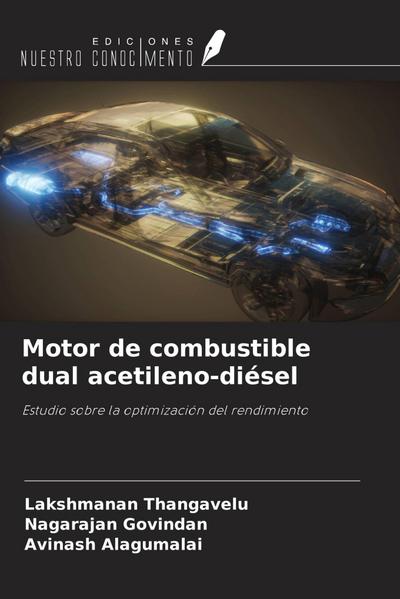 Motor de combustible dual acetileno-diésel