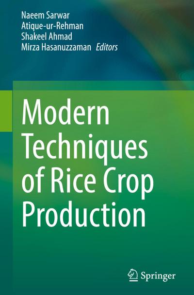 Modern Techniques of Rice Crop Production
