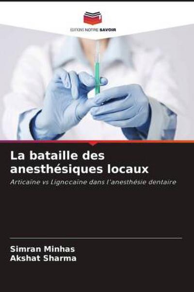 La bataille des anesthésiques locaux