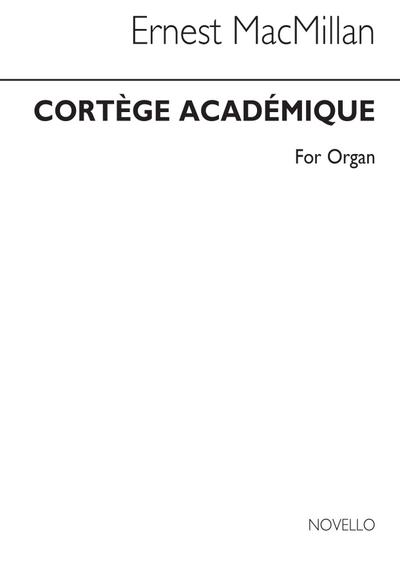 Cortège académique for organVerlagskopie