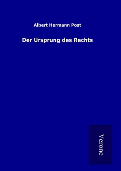 Der Ursprung des Rechts
