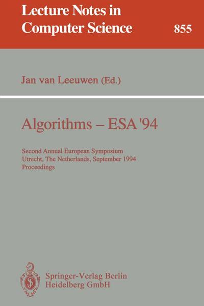 Algorithms - ESA ’94