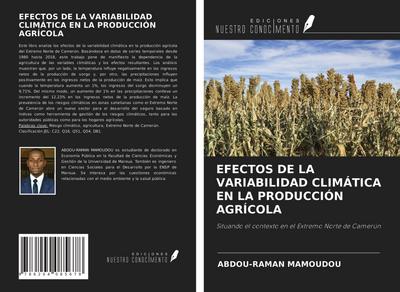 EFECTOS DE LA VARIABILIDAD CLIMÁTICA EN LA PRODUCCIÓN AGRÍCOLA