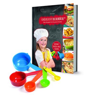 Kinderleichte Becherküche Band 3- 5 Messbecher und ein Rezeptbuch mit 15 Rezepten,  Herzhafte Ofen - Rezepte für die ganze Familie, Bekannt aus Die ... / Bekannt aus Die Höhle der Löwen)
