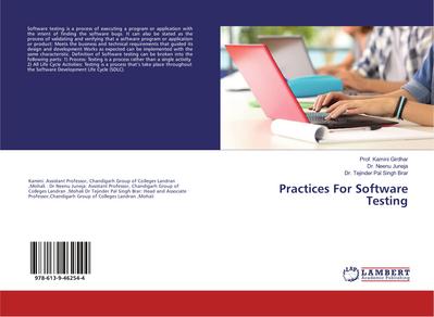 Practices For Software Testing