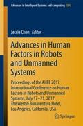 Advances in Human Factors in Robots and Unmanned S