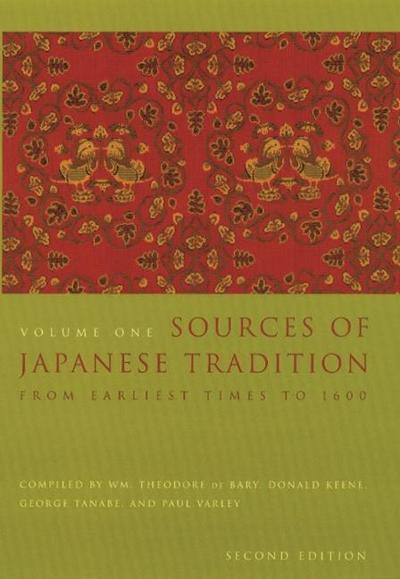 Sources of Japanese Tradition