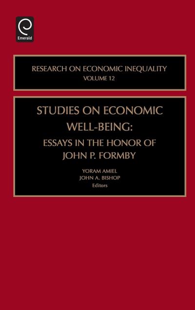 Studies on Economic Well Being