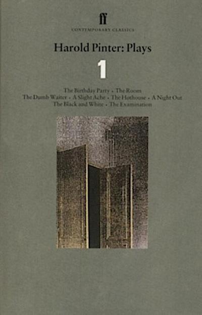 Harold Pinter Plays 1