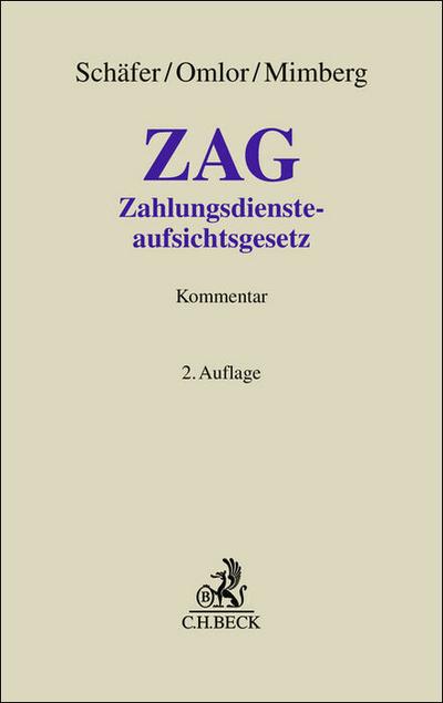 Zahlungsdiensteaufsichtsgesetz. ZAG