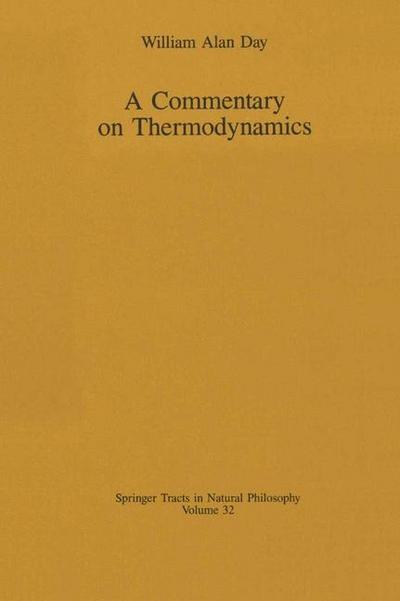 Commentary on Thermodynamics