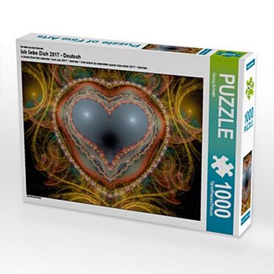 Ein Motiv aus dem Kalender Ich liebe Dich 2017 - Deutsch (Puzzle)