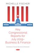 Key Congressional Reports for July 2019 - Business and Finance