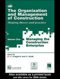 The Organization and Management of Construction