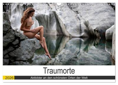 Traumorte (Wandkalender 2026 DIN A3 quer), CALVENDO Monatskalender