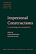 Impersonal Constructions