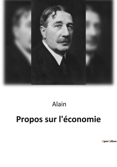 Propos sur l’économie