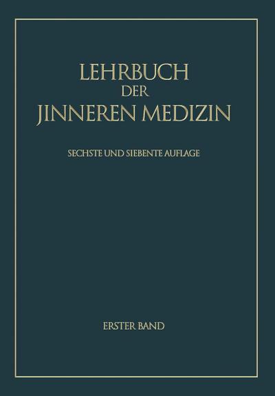 Lehrbuch der inneren Medizin, 4 Tle.