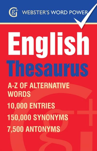 Webster’s Word Power English Thesaurus