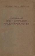 Prophylaxe und Therapie der Kinderkrankheiten