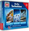 WAS IST WAS 3-CD Hörspielbox. Große Technikbox