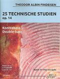 25 technische Studien op.14für Kontrabass