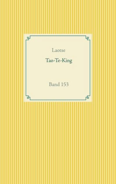 Tao Te King
