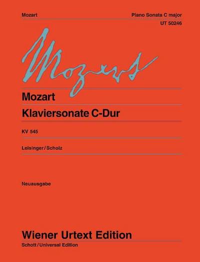 Klaviersonate "Sonata facile"  C-Dur