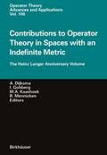 Contributions to Operator Theory in Spaces with an Indefinite Metric