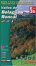 Valles de Belagua y Roncal E-25. Wanderkarte 1 : 25 000
