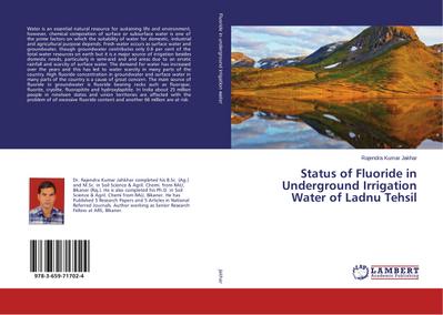 Status of Fluoride in Underground Irrigation Water of Ladnu Tehsil