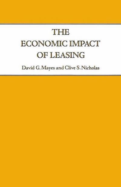 The Economic Impact of Leasing