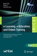 e-Learning, e-Education, and Online Training